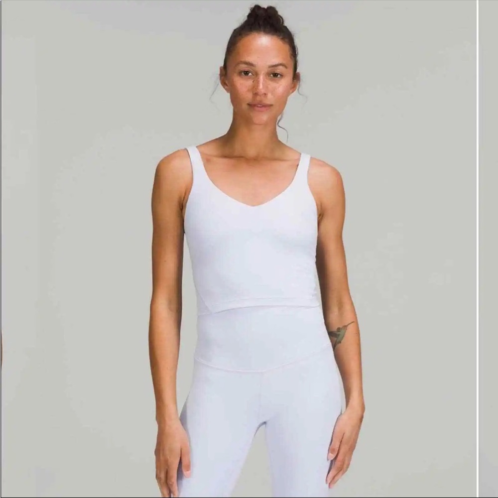 Lululemon Women's Align Tank Top in Pastel Blue Size 0  Yoga Gym Workout